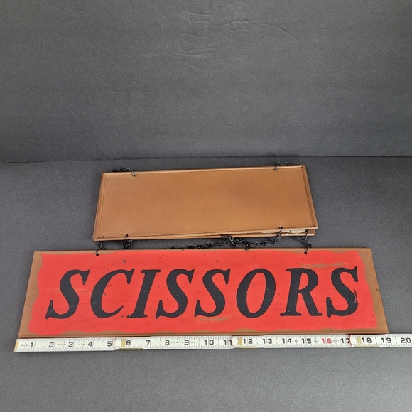 Rock Paper Scissors Metal Sign - Picture 6 of 7